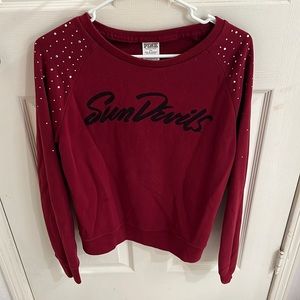 ASU embellished long sleeve